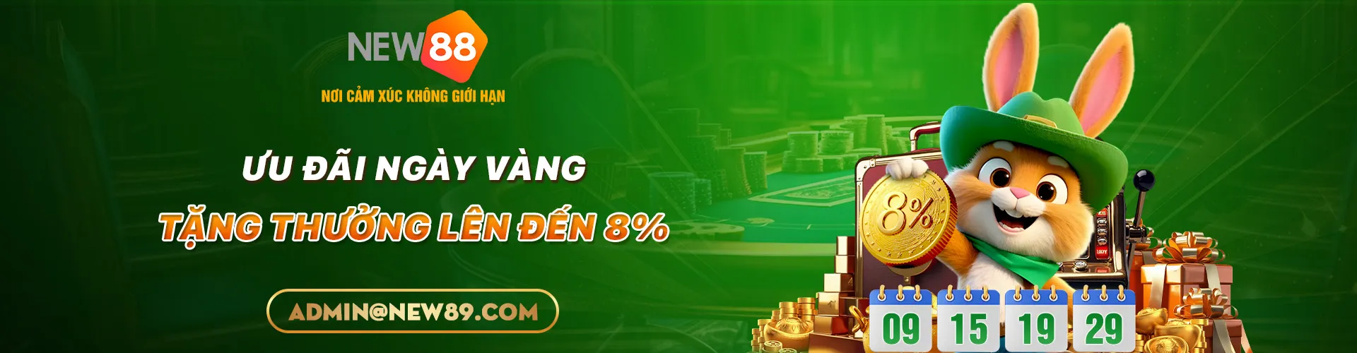 NEW88 – Link Chính Thức Nhận +58K Miễn Phí 10 new88 ưu đãi ngày vàng